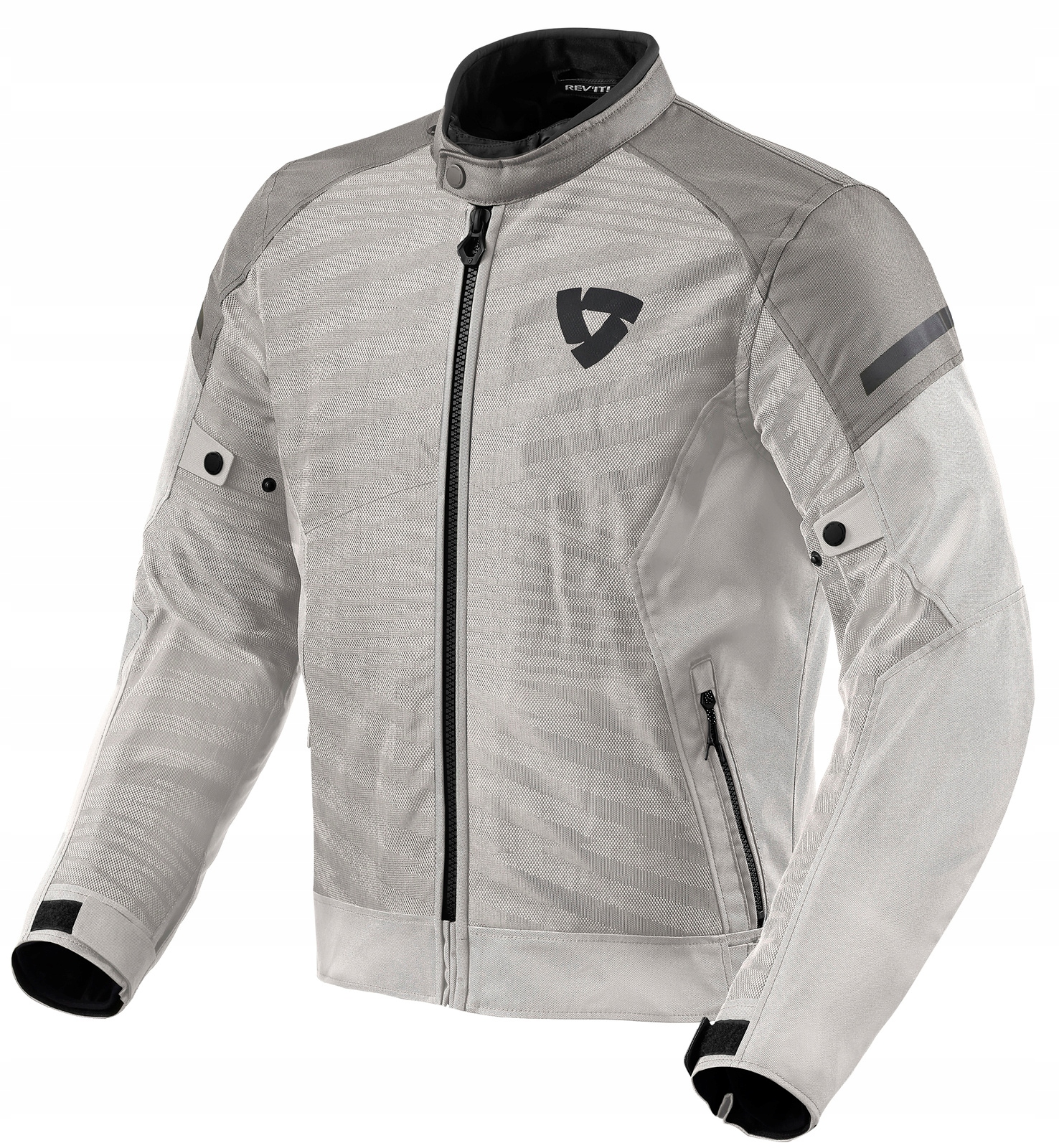 Motocyklová bunda s chráničmi Rev'it Torque 2 H2O šedá XL