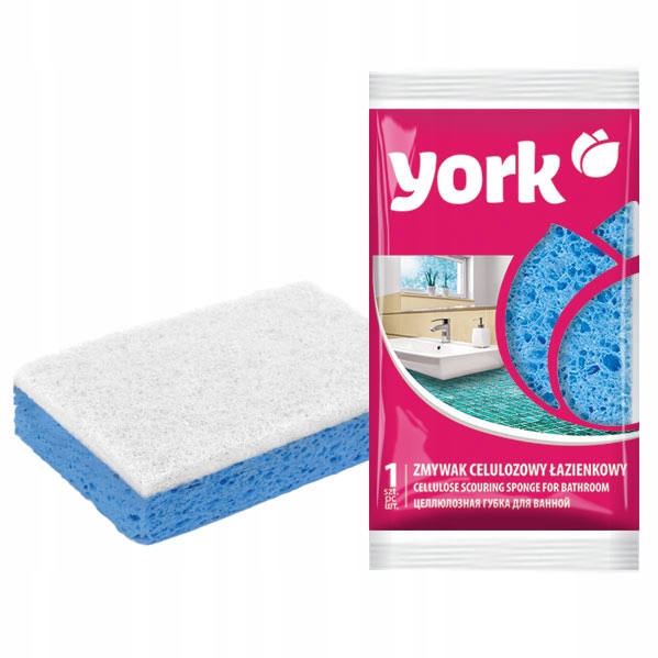 

York Zmywak Celulozowy Łazienkowy 1 Szt.