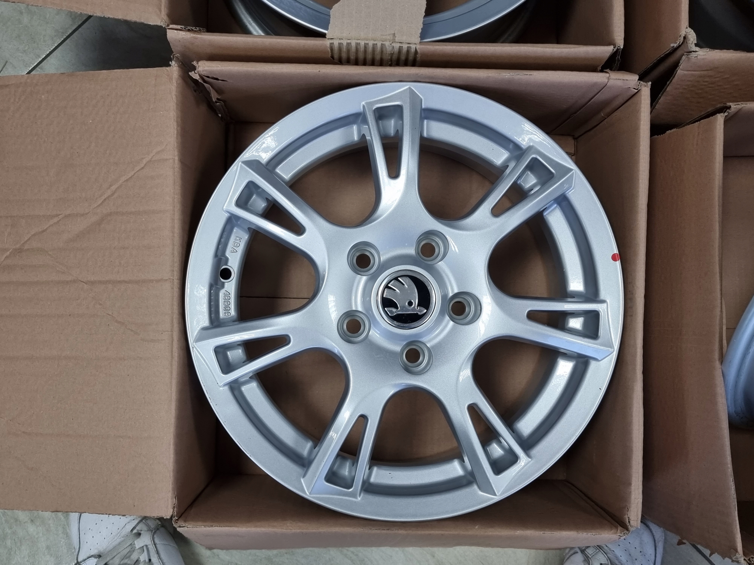 FELGI ALUMINIOWE Skoda Octavia 5x112 15 CALI Rim diameter 15