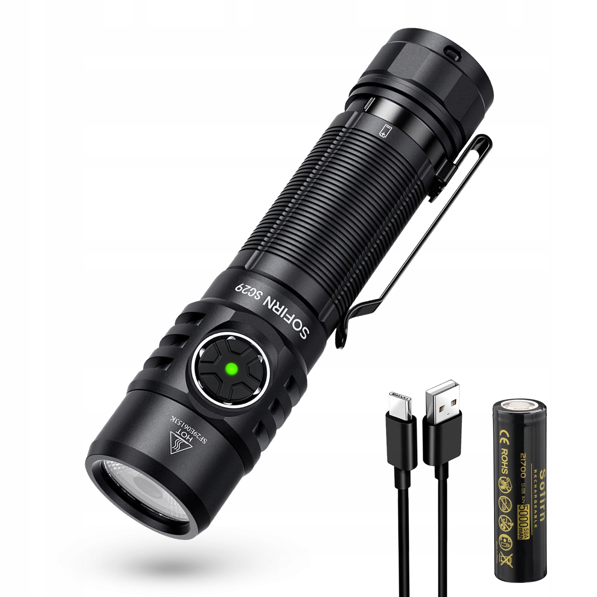 Sofirn SC29 3000 Lumens Edc Flashlight