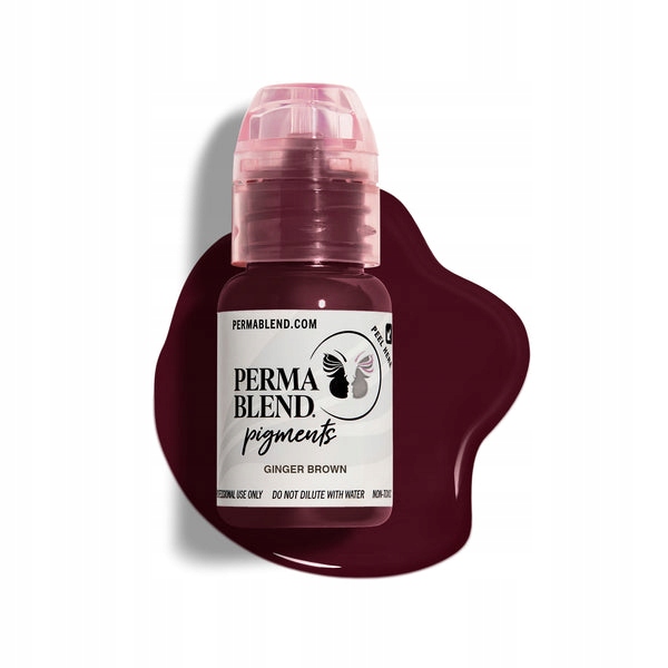 Perma Blend Ginger Brown 15 ml Barva pro výuku Pmu