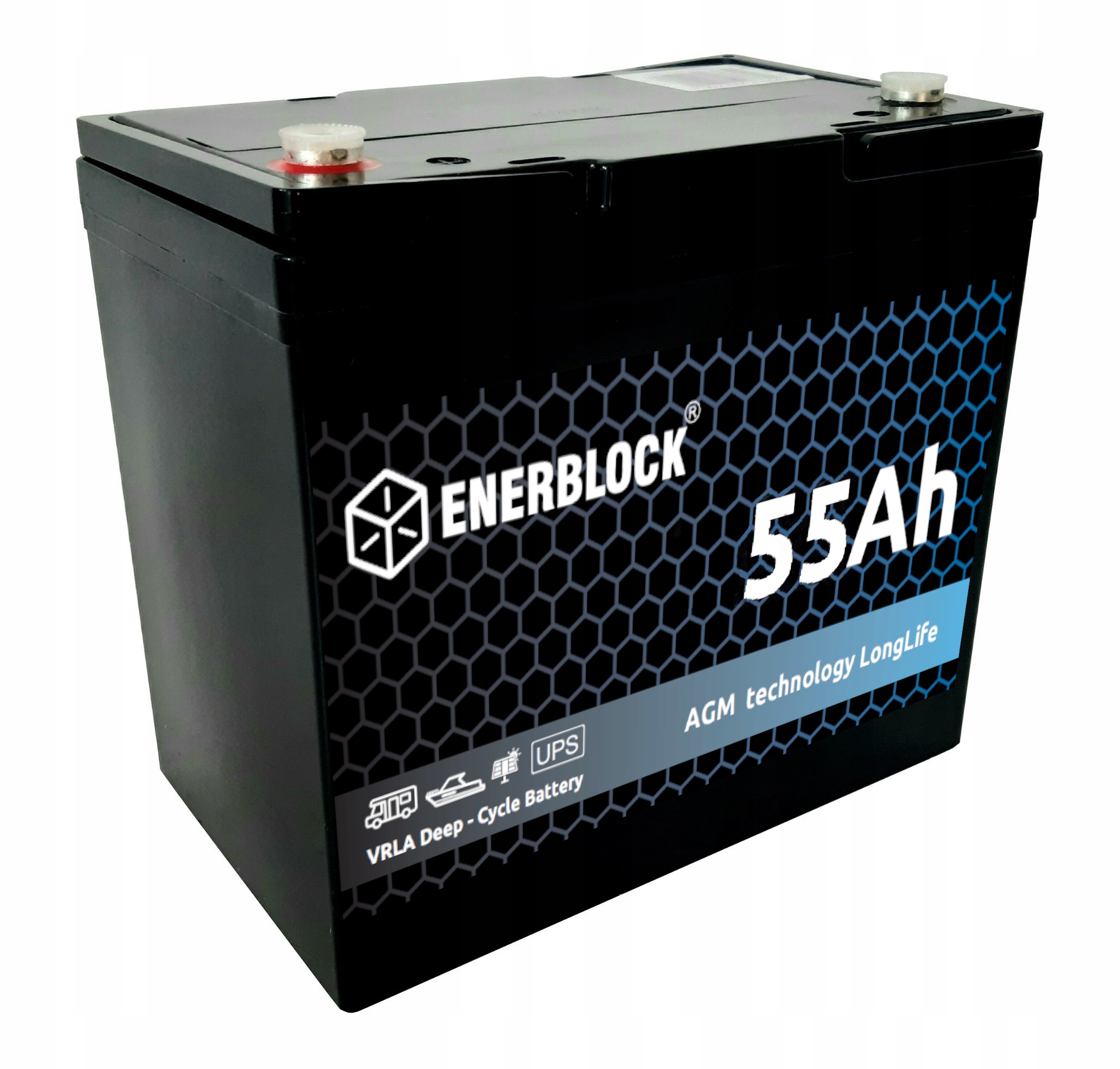 JDM12-55 - Акумулятор 55ah Jdm12 - 55 Enerblock Partner Krk