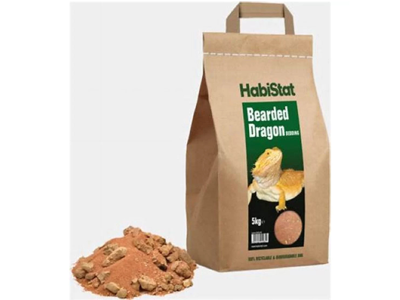 HabiStat Bearded Dragon Bedding Substrát pro vousatou agamu 5 kg