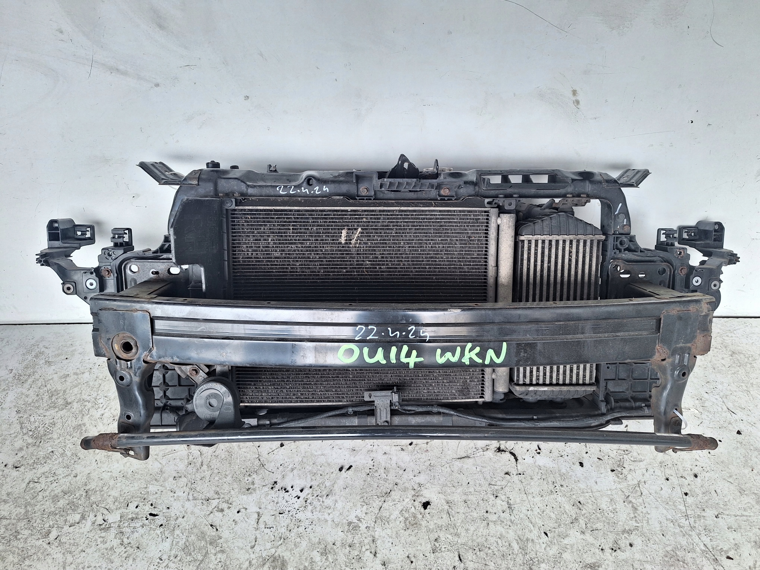KIA CEED II 12-15 support panel for radiators CRDI