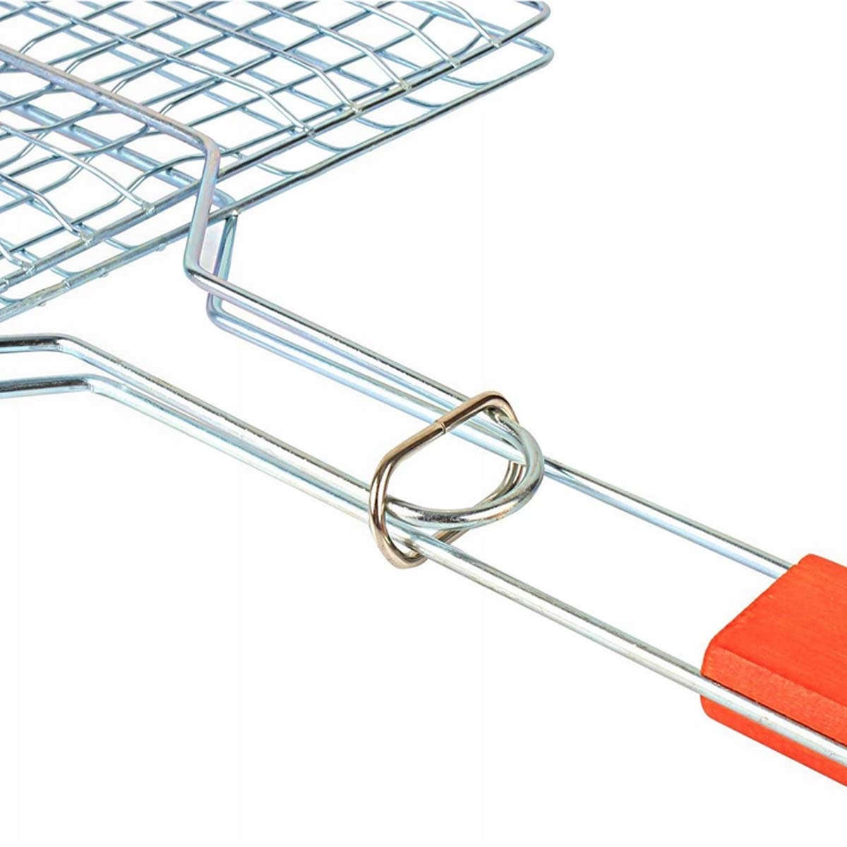 RUSZT DO GRILLOWANIA KRATKA OPIEKACZ ZAMYKANY SKŁADANY GRILLA MIĘS 34X58 CM Kod producenta OTWIERANY