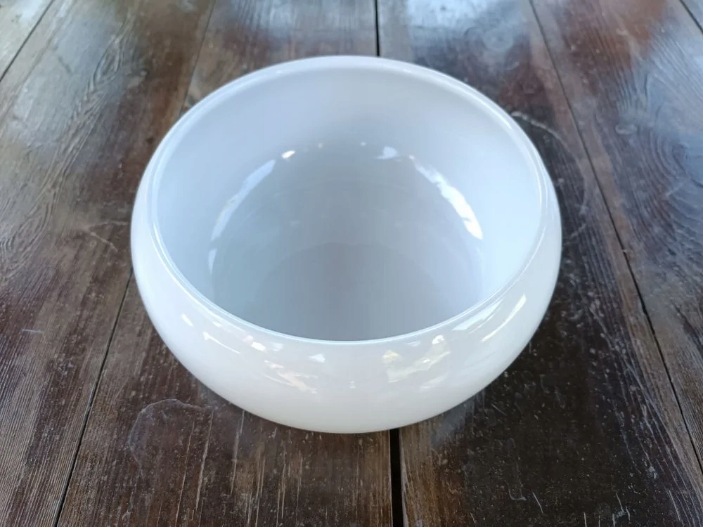 Misa biała ceramiczna osłonka 19 cm Kolor biały