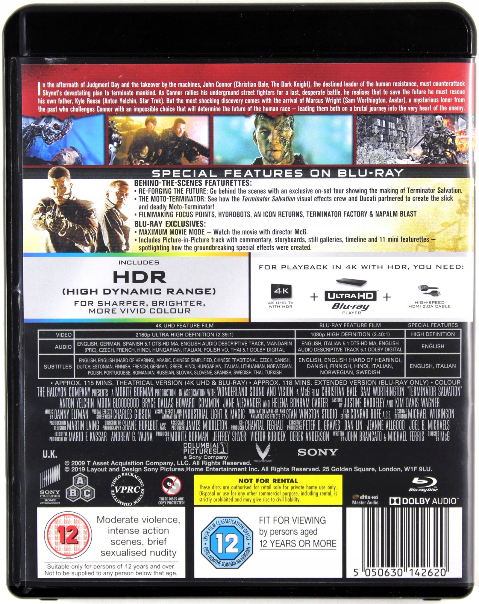 TERMINATOR OCALENIE [BLU-RAY 4K]+[BLU-RAY] Stan opakowania oryginalne