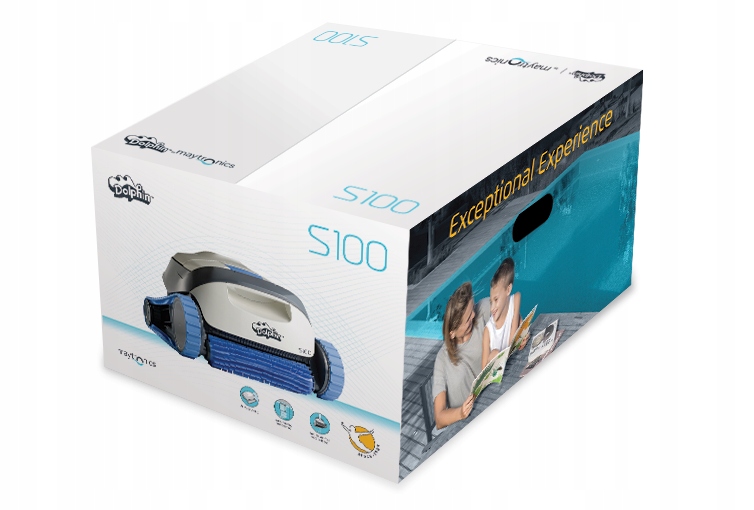 Odkurzacz ROBOT basenowy Dolphin s100 dno, ściany
