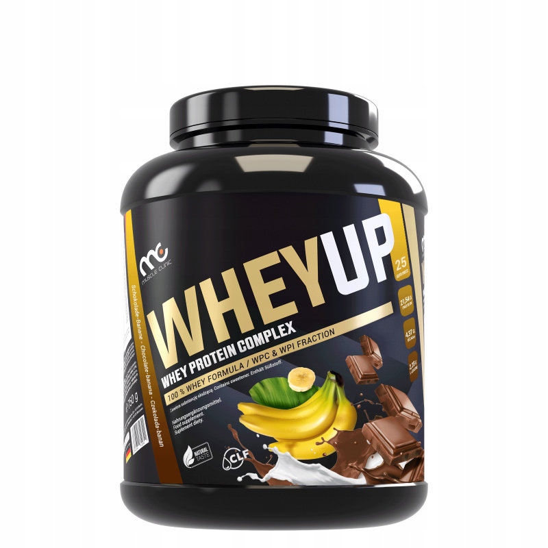 Muscle Clinic Whey Up 750 g Wpc syrovátkový koncentrát čistý Top