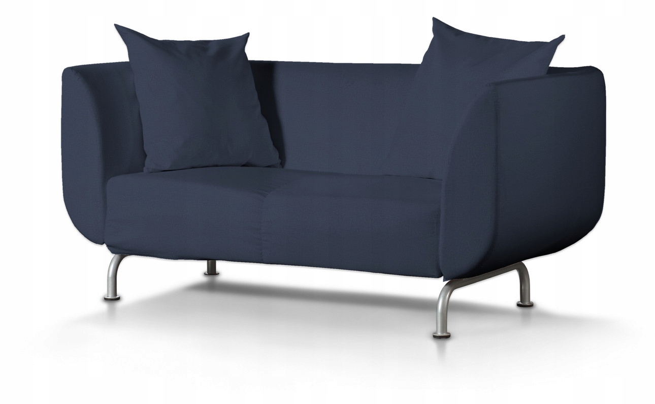 Poťah na 2-miestnu pohovku Ikea Strö modrý