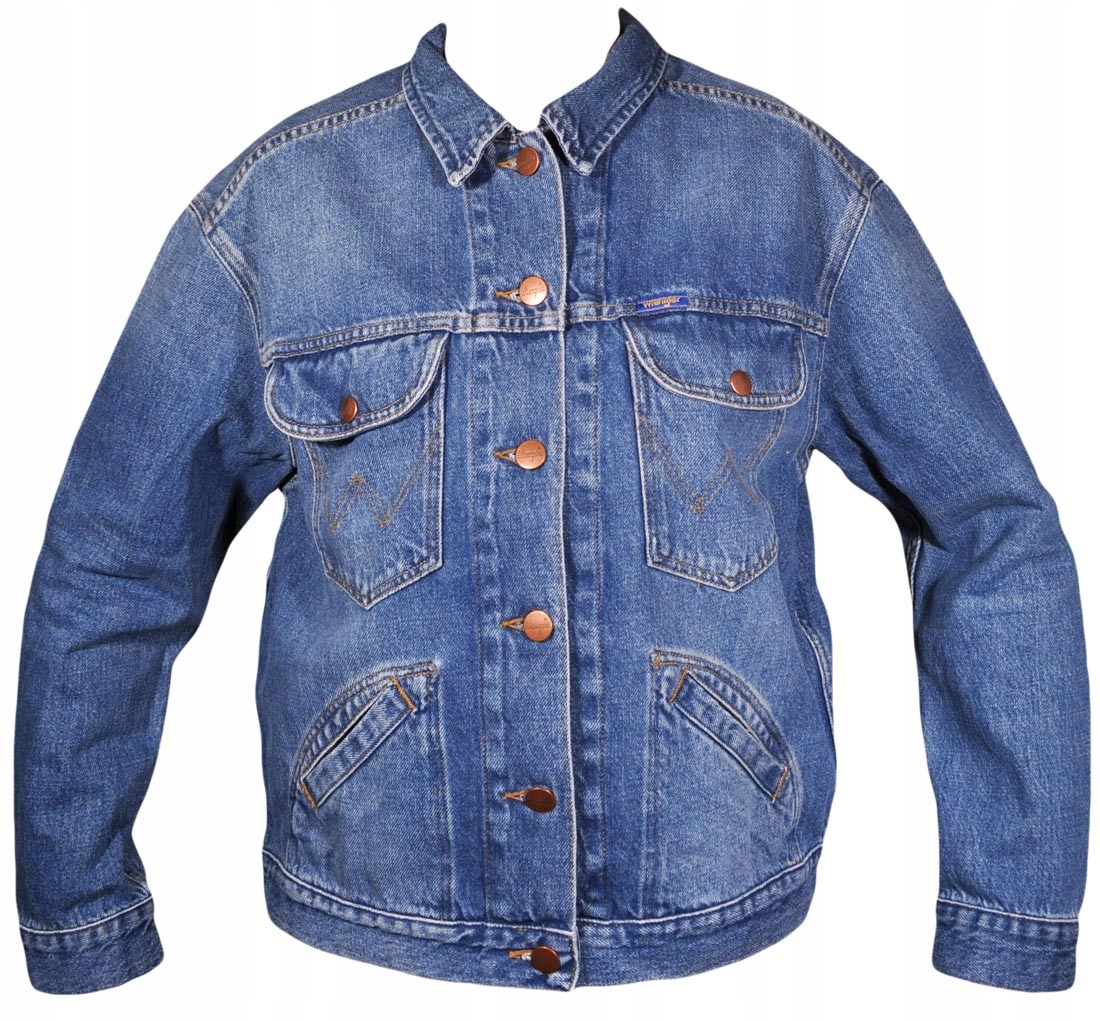 Wrangler džínová bunda Jean modrá Retro Jacket 36 Xs