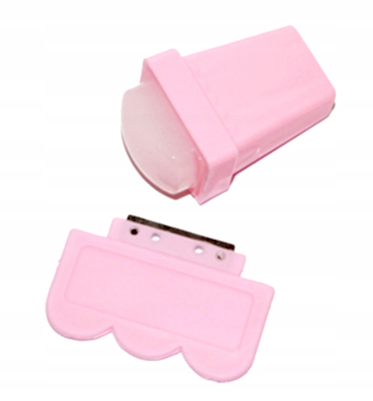 SILIKONOWY ŻELOWY STEMPEL DO WZORKÓW + ZDRAPKA