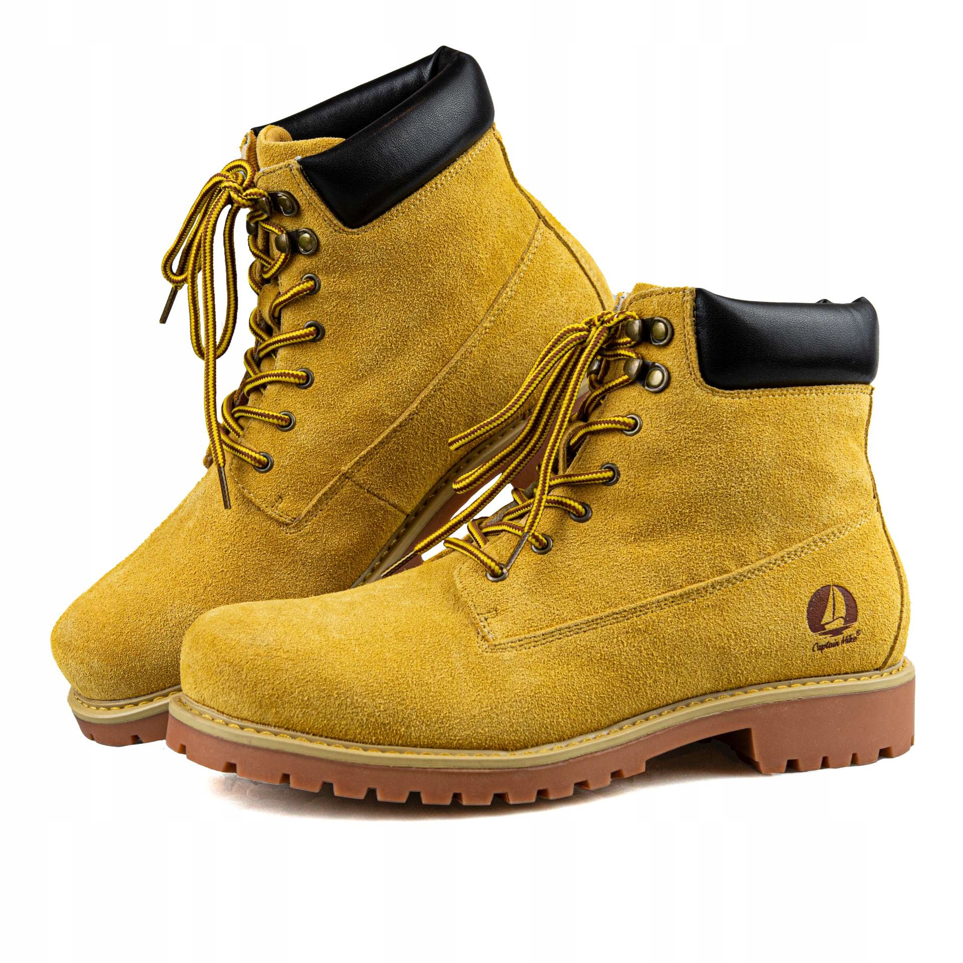 Trekové trekové boty medové Captain Mike 41