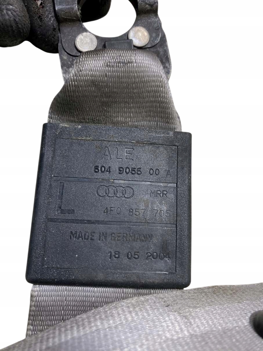 tension belt safety left front AUDI A6 C6 4F0857705