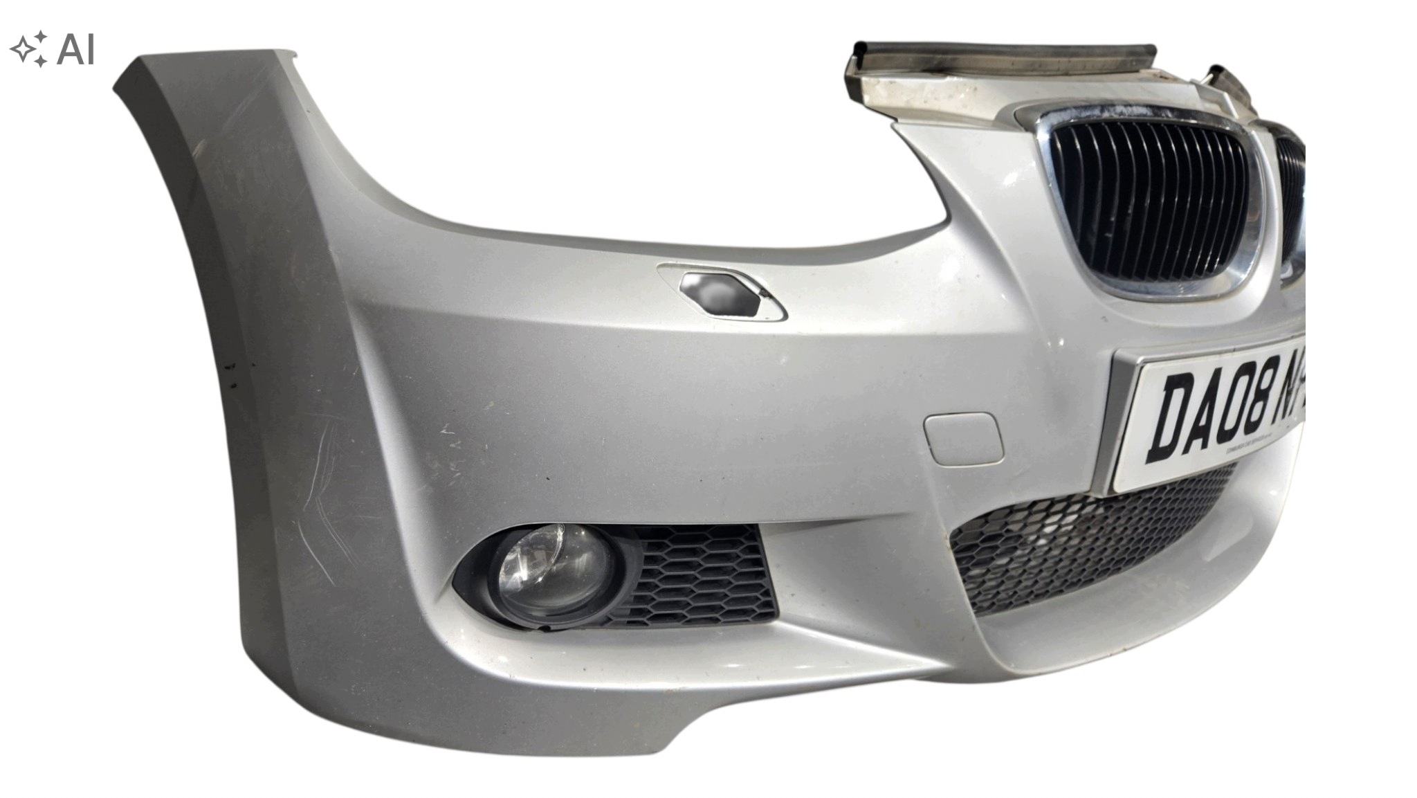 front bumper front BMW 3 E90 E91 before LIFT 354 TITANSILBER METALIC