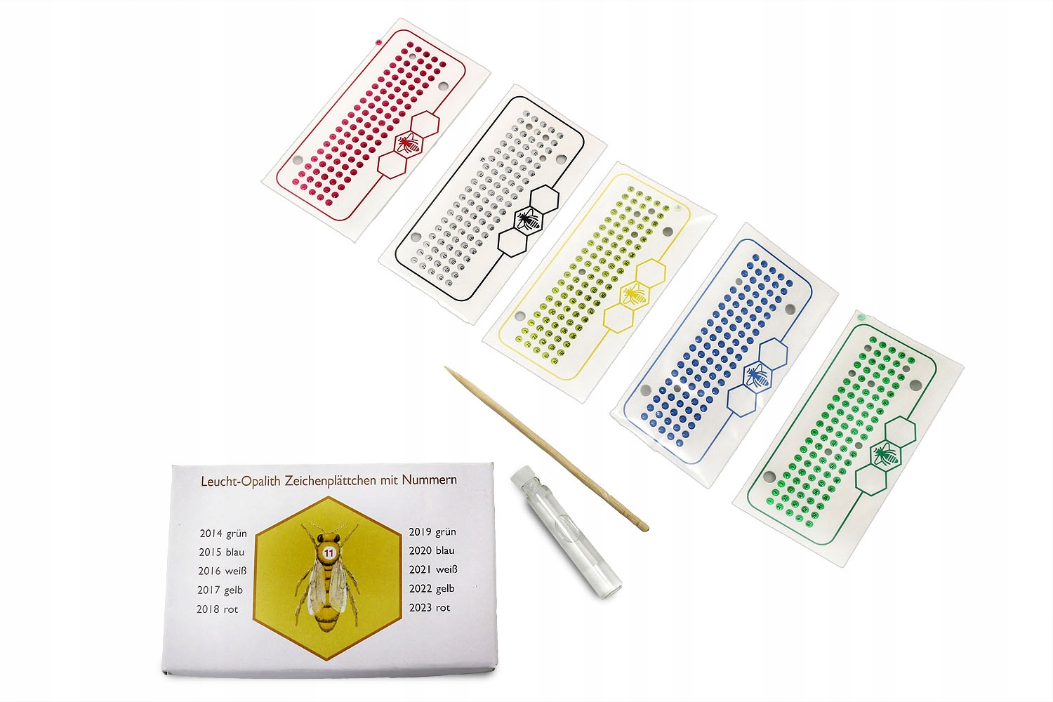 

Opalitki do znakowania matek na 5 lat