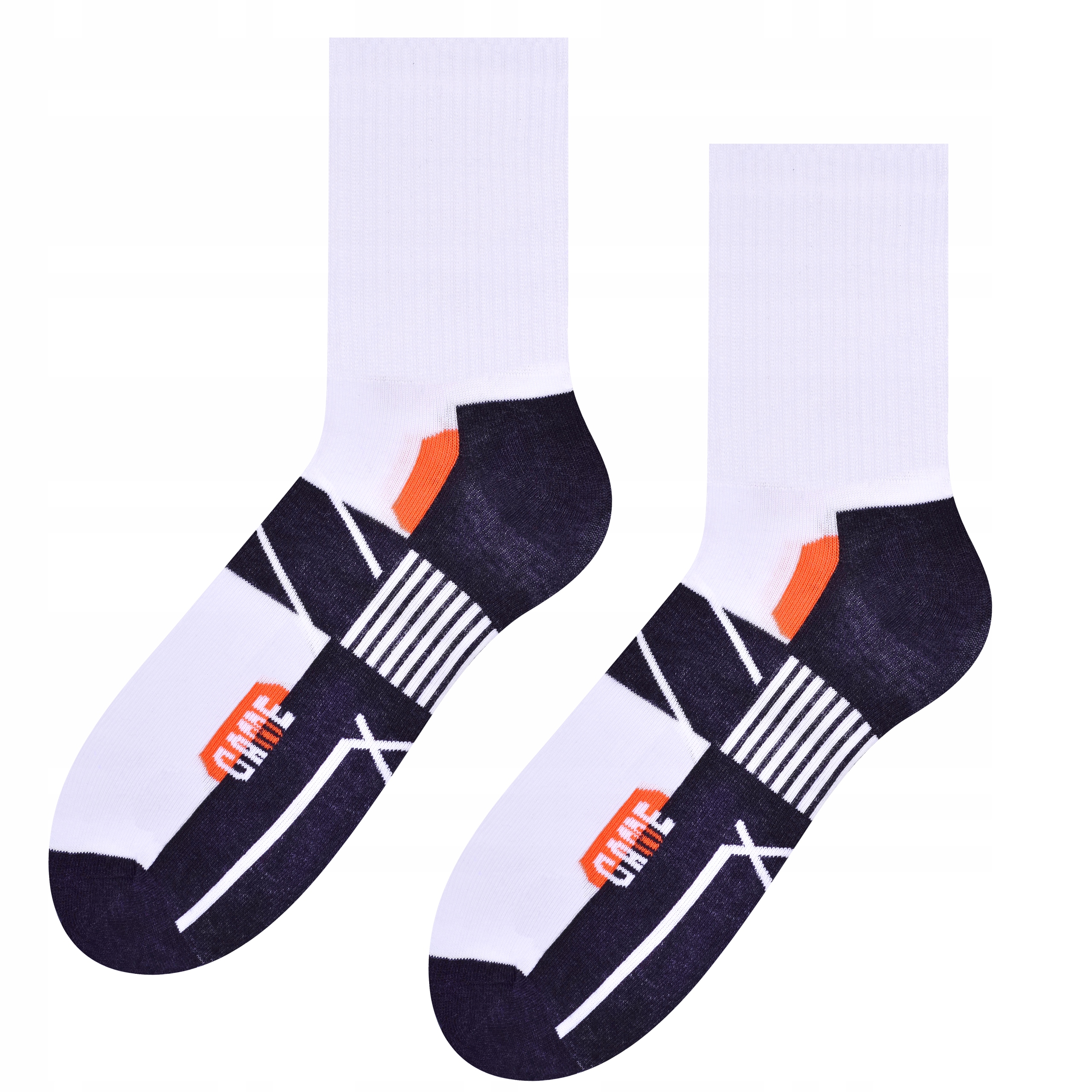 

Skarpety sport młodzież Steven 38-40 biało/czarne