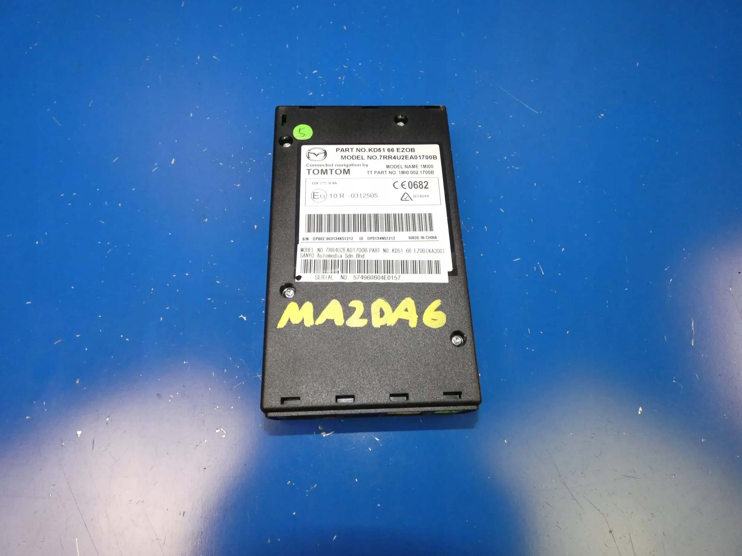 MAZDA 6 GJ III CX-5 3 BM module control unit navigation devices card reader TOM TOM