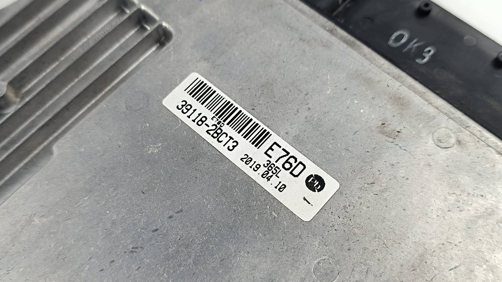 module 39118-2BCT3 control unit of the engine HYUNDAI KONA