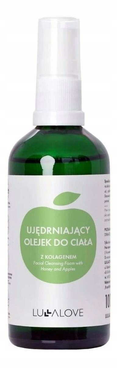 Lullalove Zpevňující tělový olej s kolagenem 100 ml