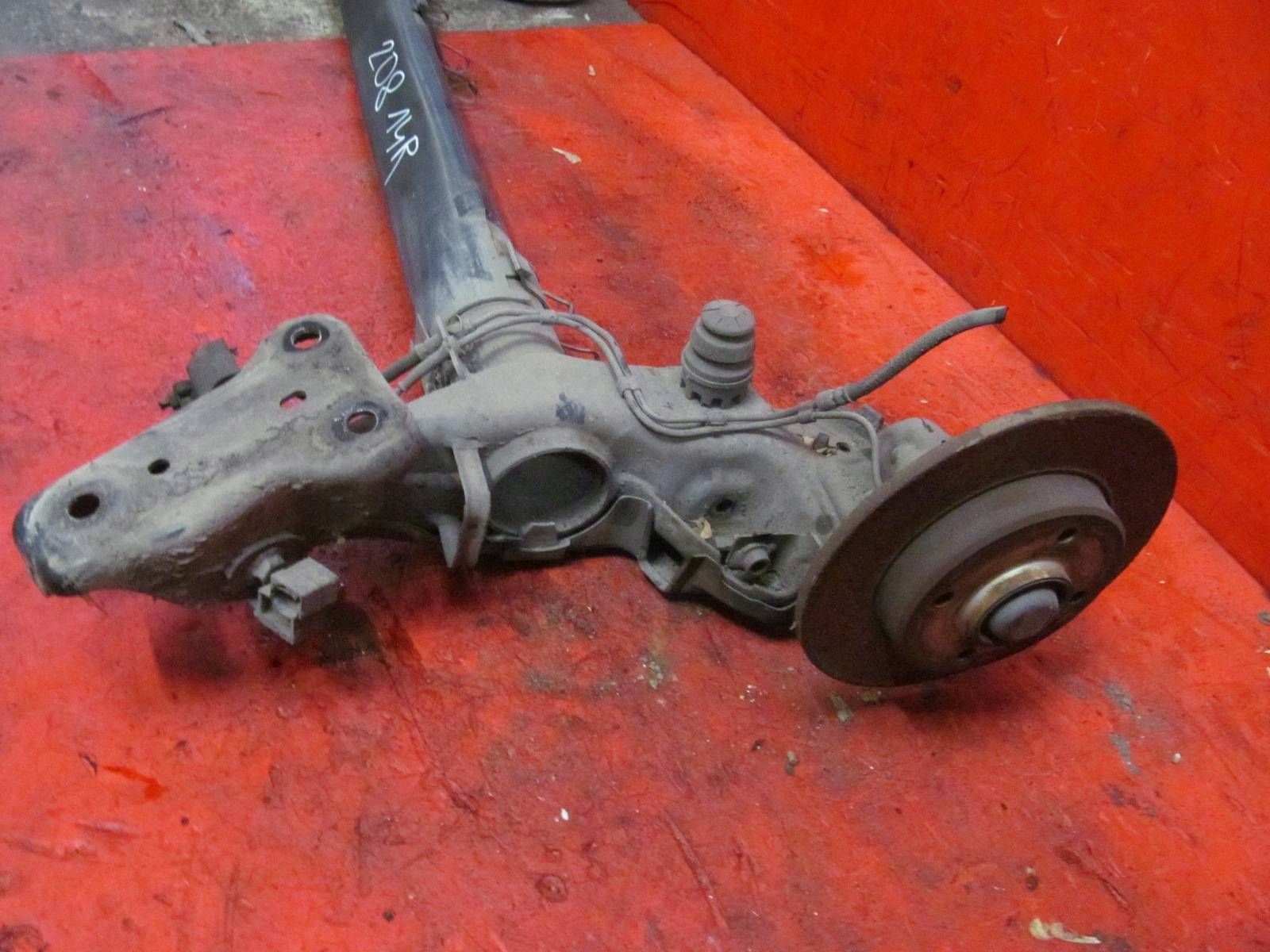 PEUGEOT 208 and 1 14- sider axis springing rear part rear discs