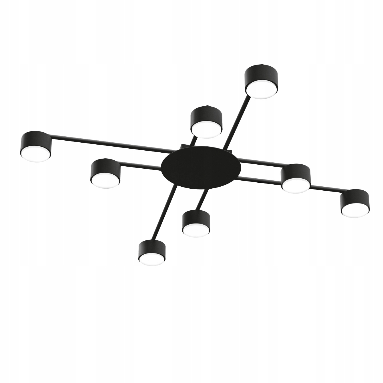 Lampa Sufitowa Oprawa Halogenowa Led 8X GX53 Spot Ruchoma Kinkiet Reflektor