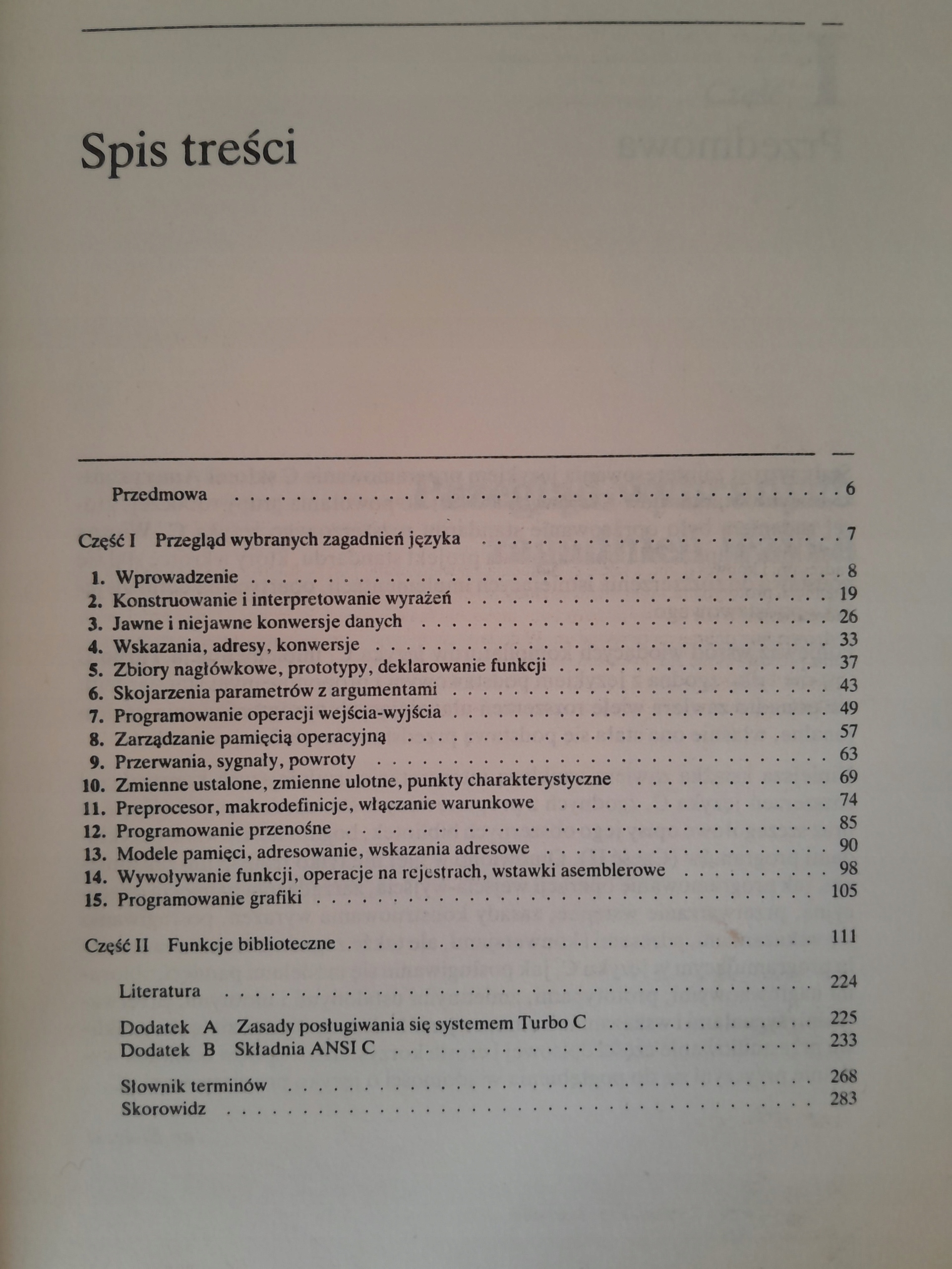 Turbo C dla programistów / T-3225 ISBN 8603127984783