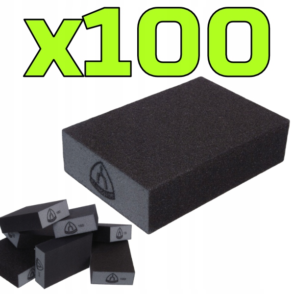 Špongiová kocka brúsna kocka na brúsenie hr. 60 Klingspor drevo