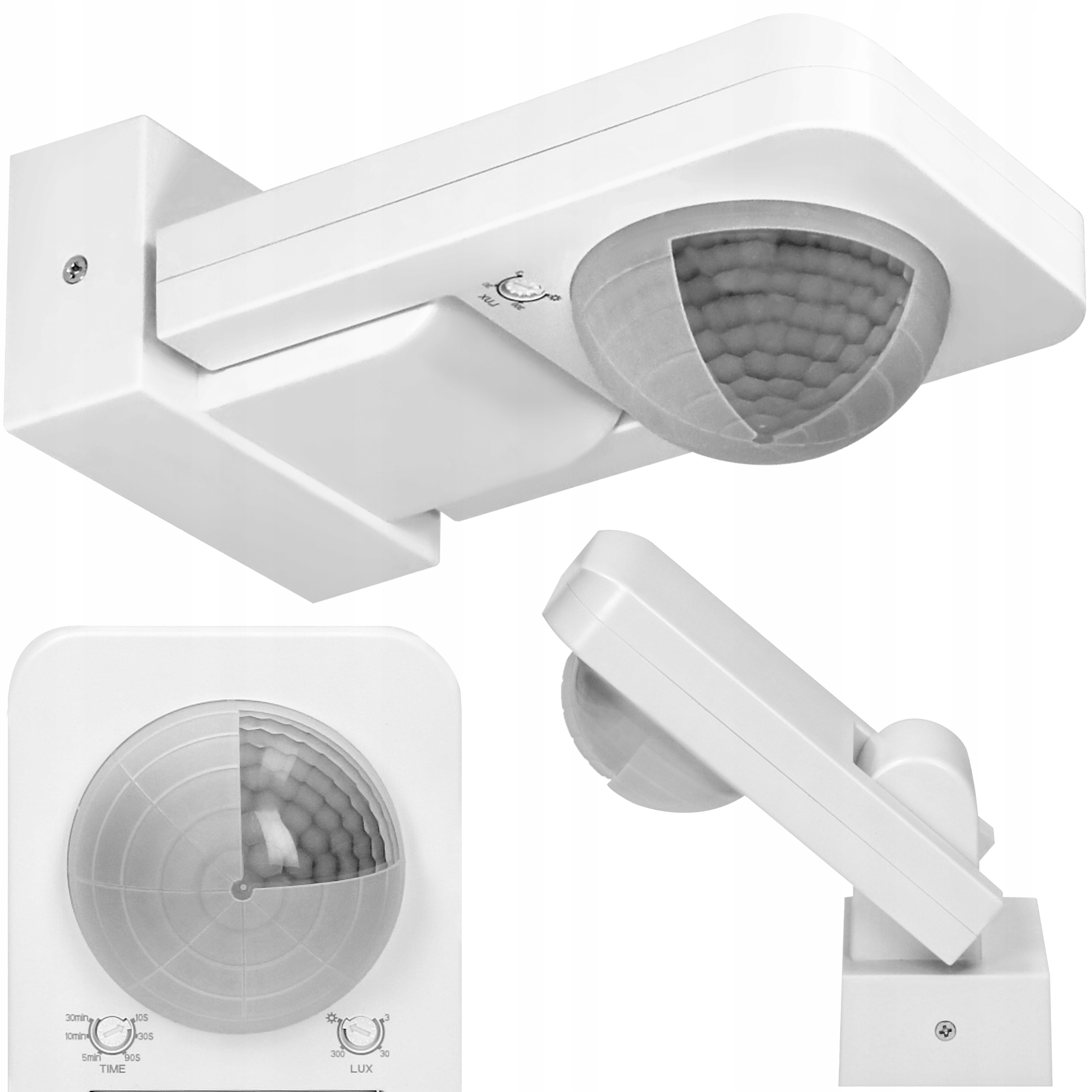 

Czujnik Ruchu Obecności 360° Zewnętrzny IP65 2000W