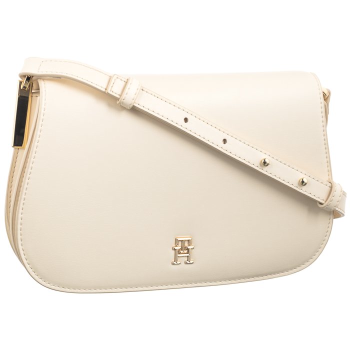 Dámská kabelka Přes Rameno Tommy Hilfiger Spring Chic Flap Béžová