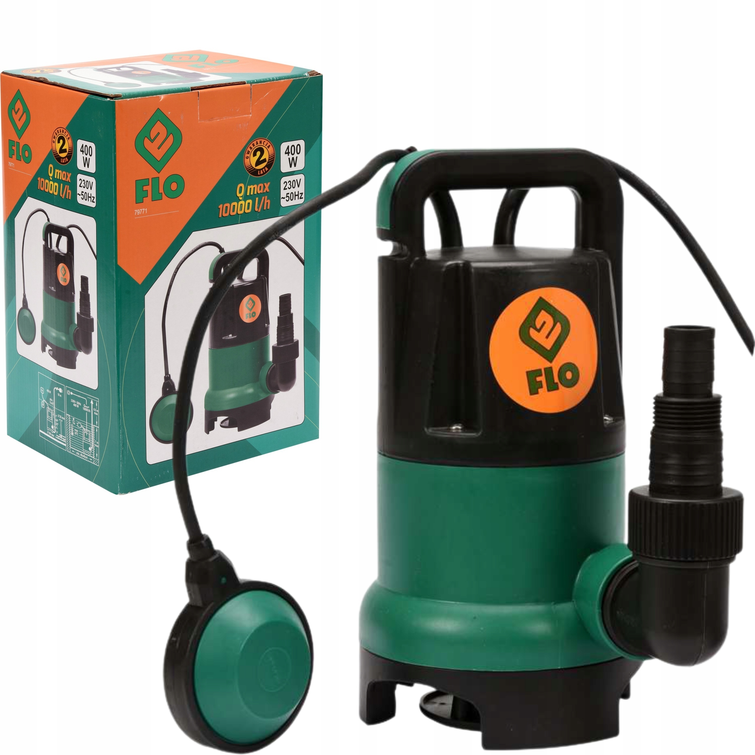 

Pompa Zanurzeniowa Do Wody Brudnej 400W Flo 79771