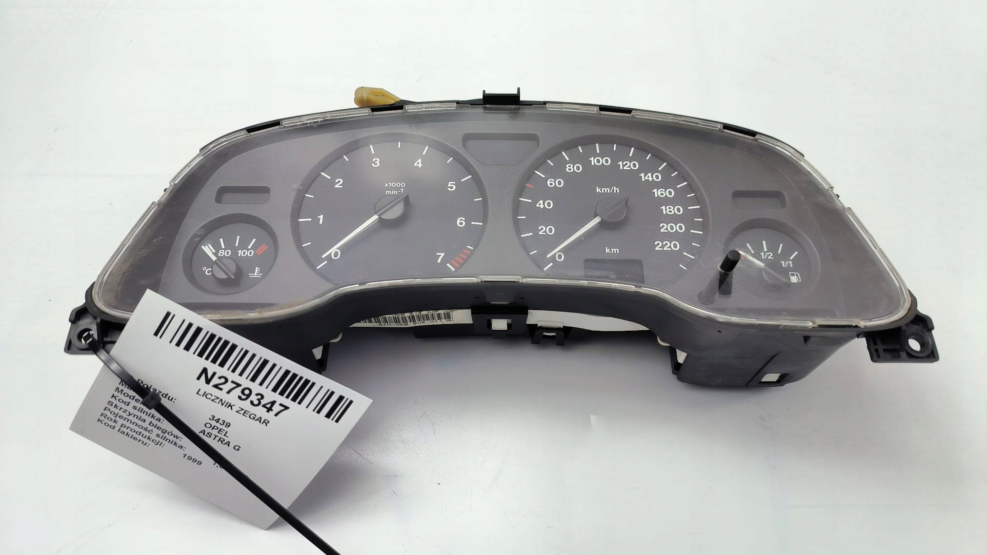 dials clock EU 09119860 OPEL ASTRA G