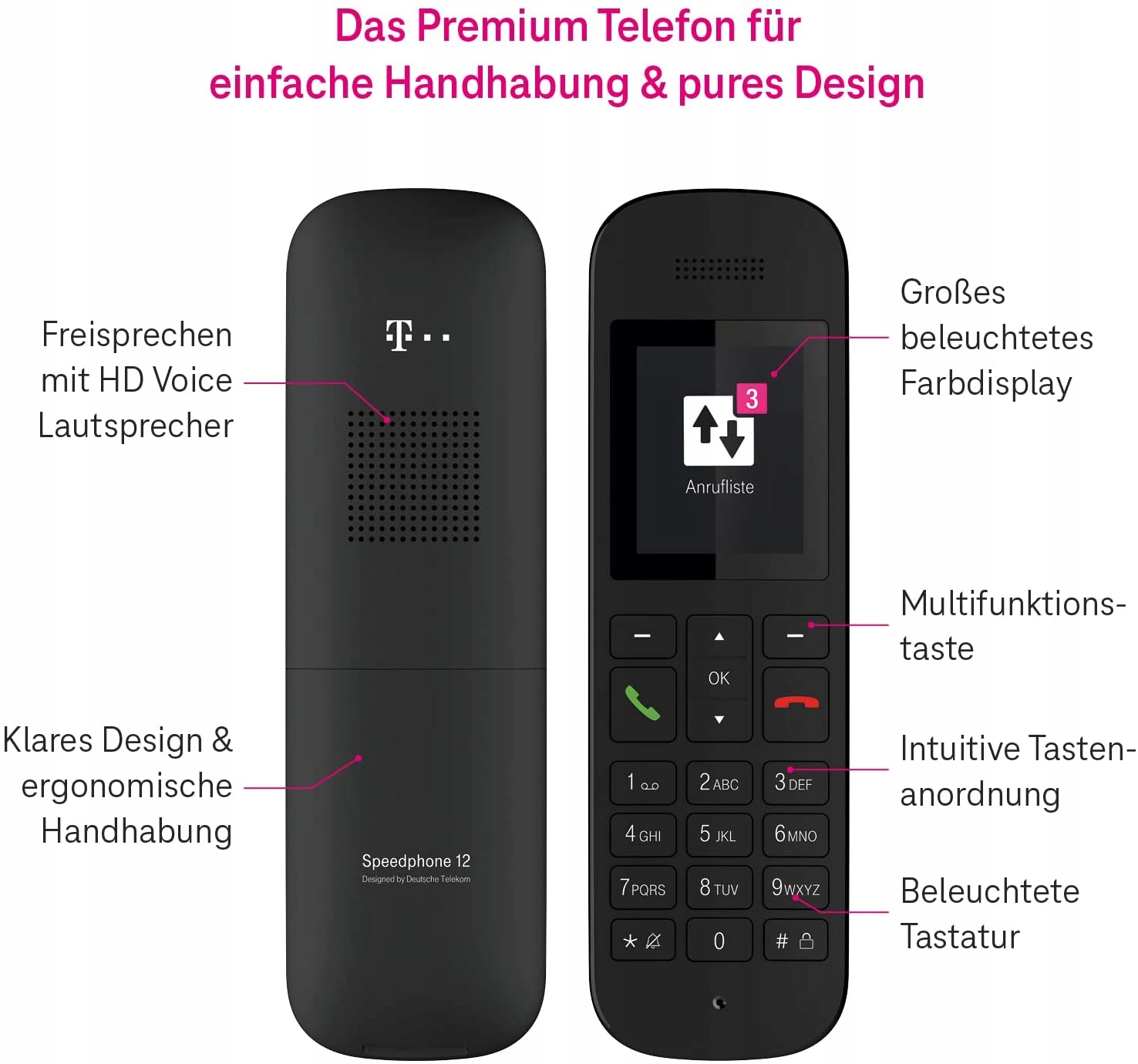 Telekom Speedphone 12 telefon stacjonarny - Sklep, Opinie, Cena w