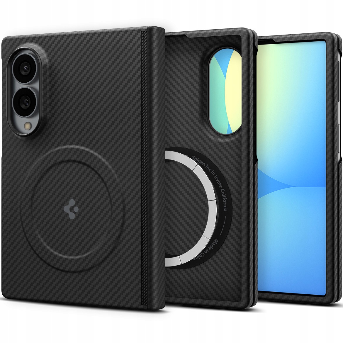 Puzdro pre Galaxy Z Fold8, Spigen Air Skin Aramid, puzdro pre MagSafe, pancierové