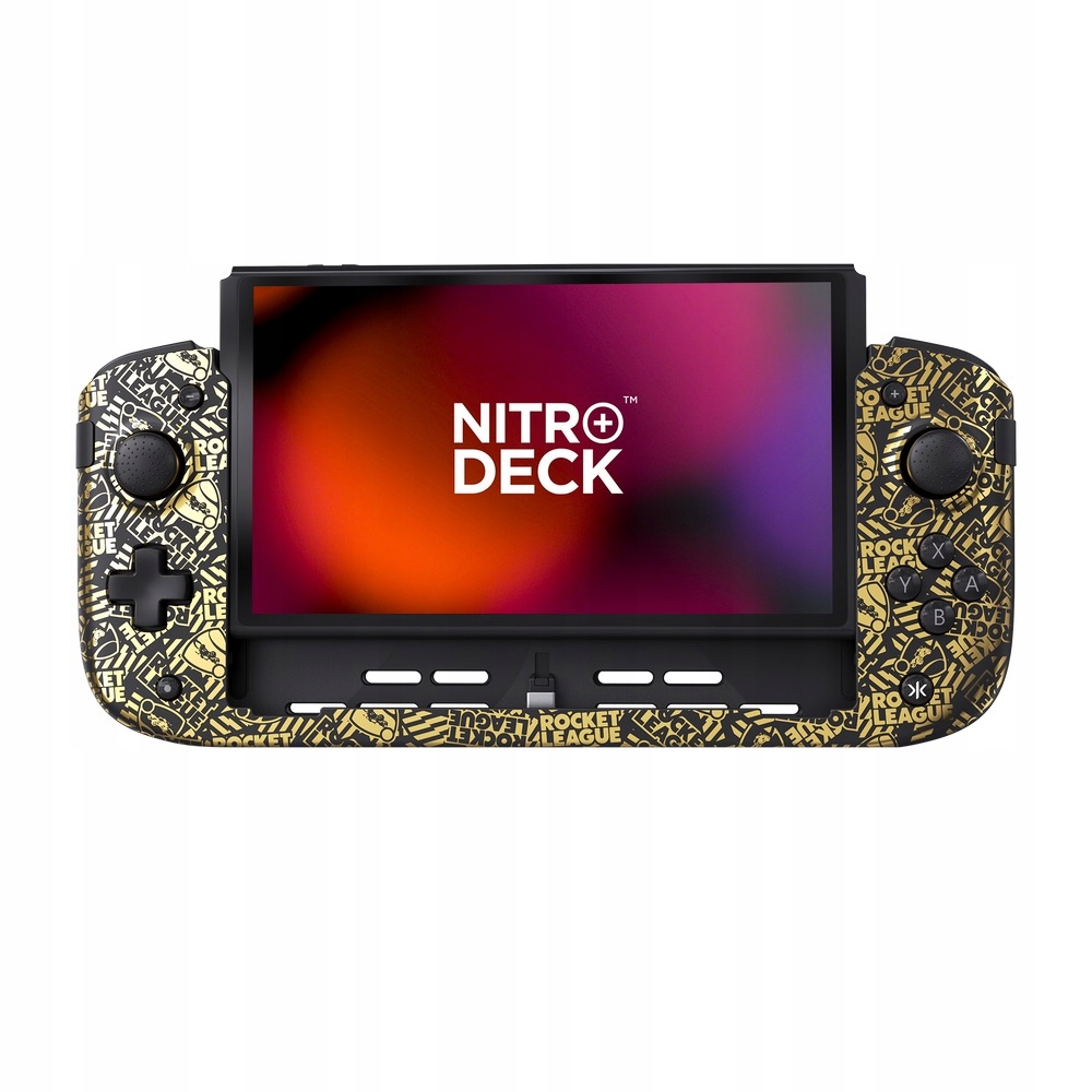 Bezdrátový ovladač Crkd Nitro Deck+ Rocket League Gold Edition