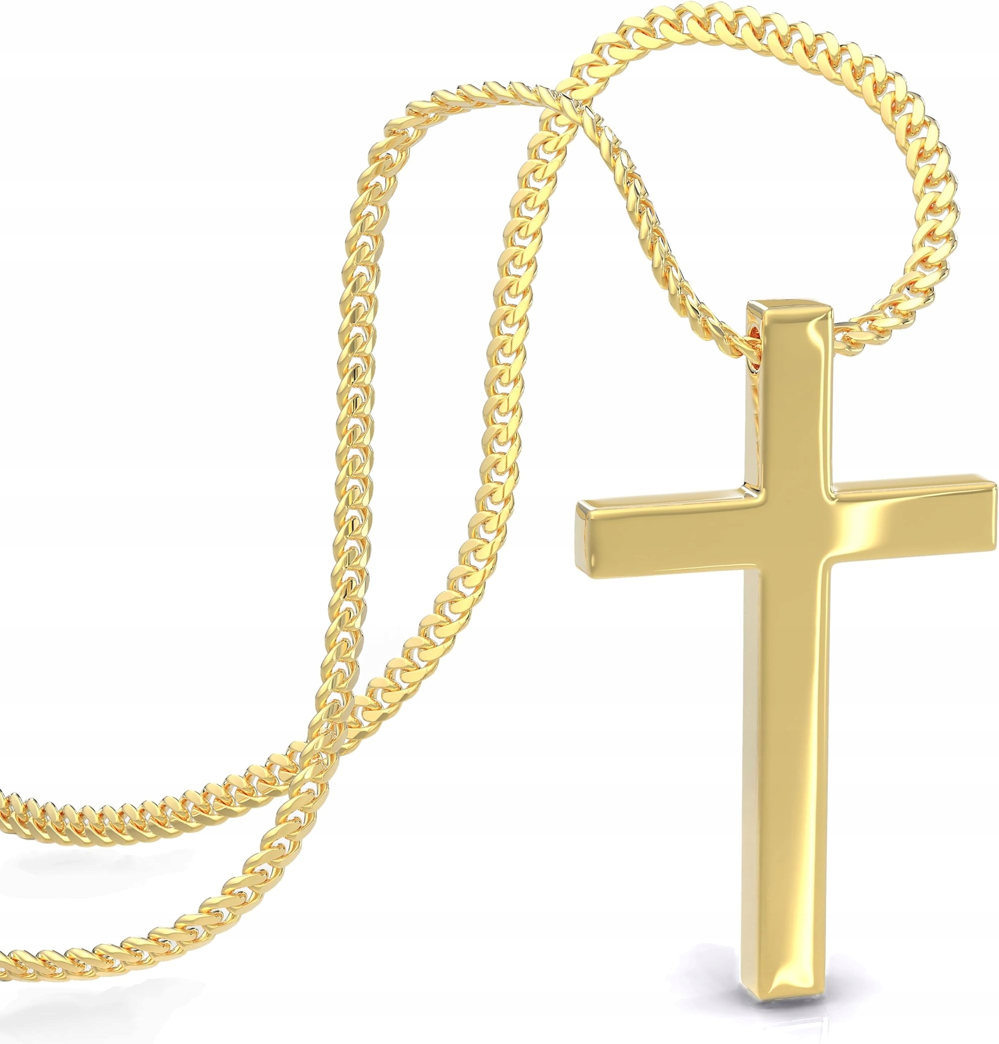 Náhrdelník z chirurgické oceli 316L pro ženy [Hope] zlatý