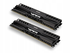 Patriot Viper 3/ DDR3/ 8GB/ 1600MHz/ CL9/ 2x4GB/ Black PV38G160C9K
