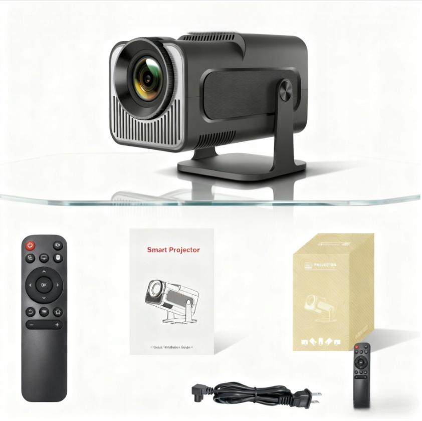 Projektor Android Tv Wifi Full Hd Přenosný Smart Reproduktor