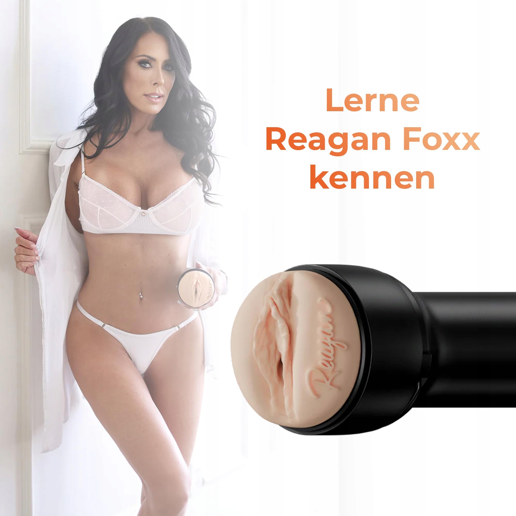 KIIROO Reagan Foxx Masturbator Dla Mężczyzn Realistyczny Design — miniatura 8