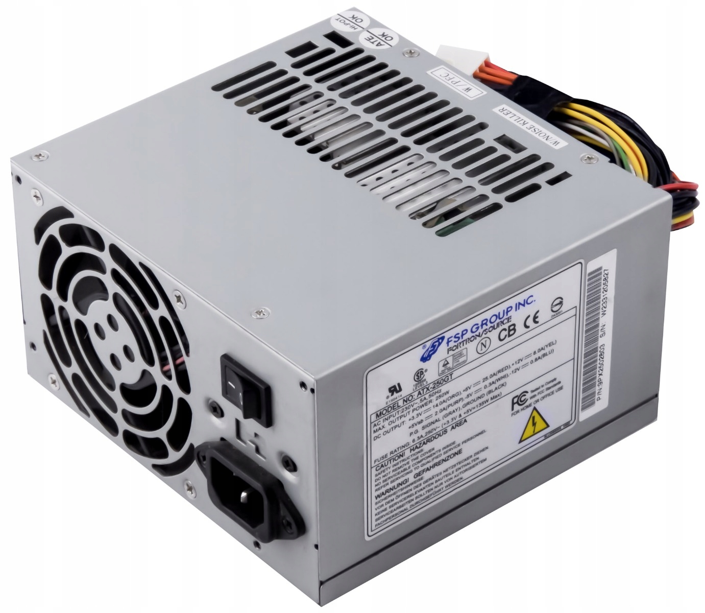 Fsp ATX-250GT 250W zdroj Atx 20-pinový