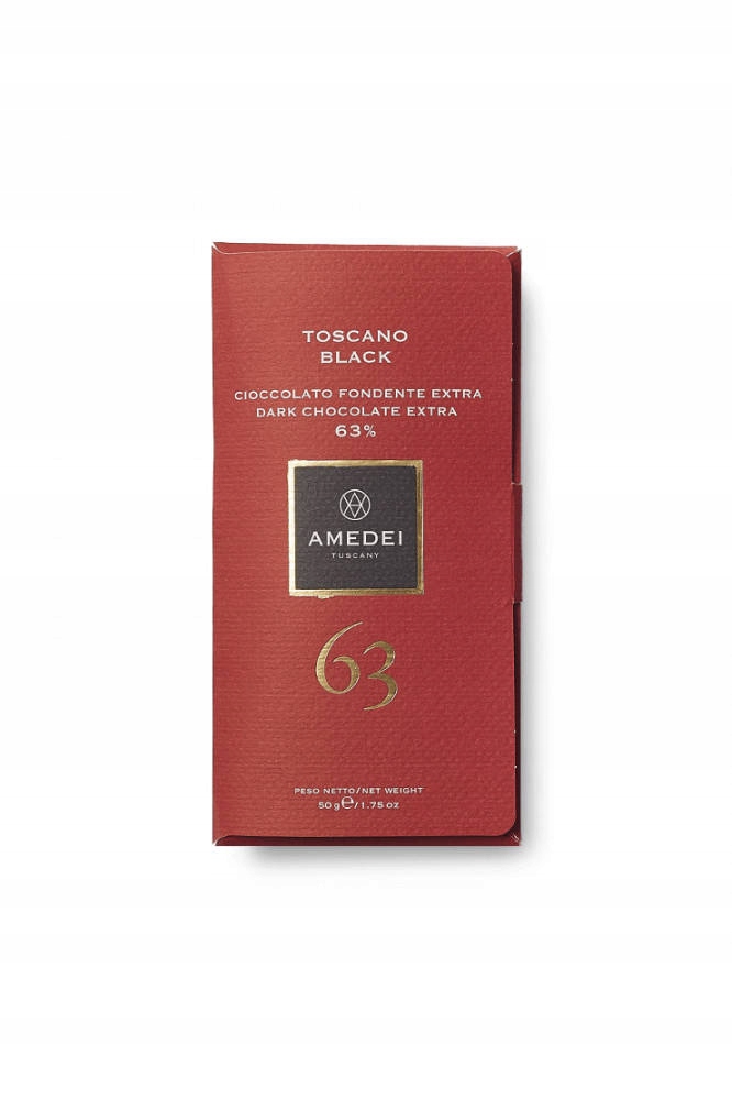 2x Amedei Tmavá čokoláda Toscano Black 63% 50 g