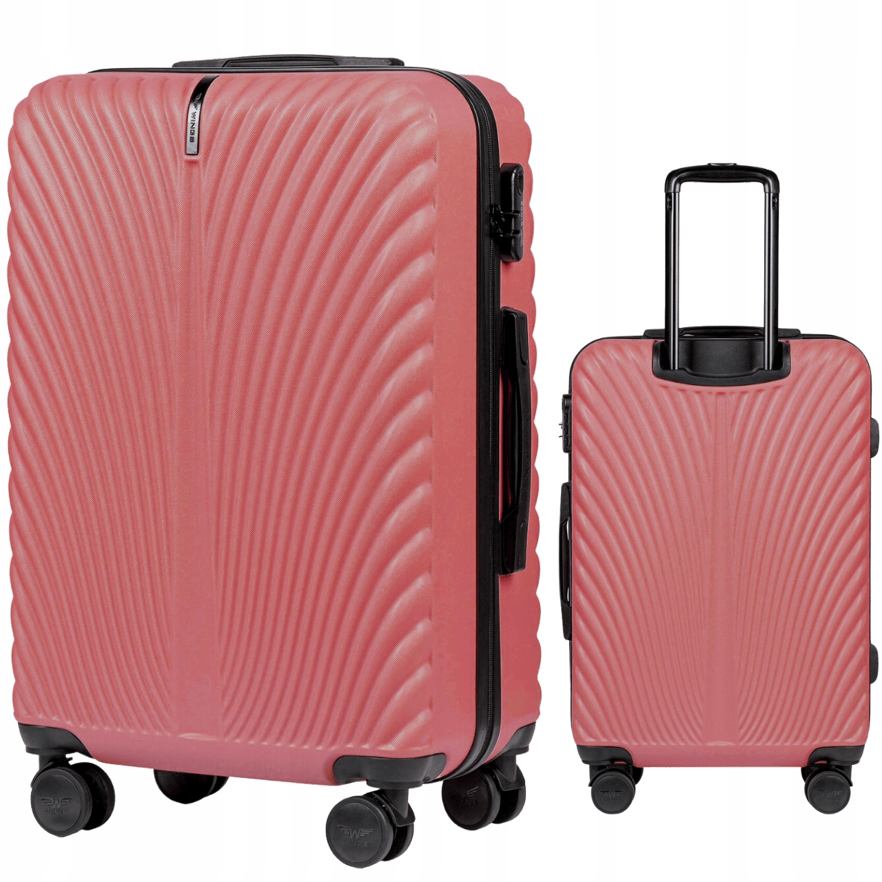 Cestovní kufr Wings na kolečkách, střední velikost, Zavazadla do letadla, kódový zámek