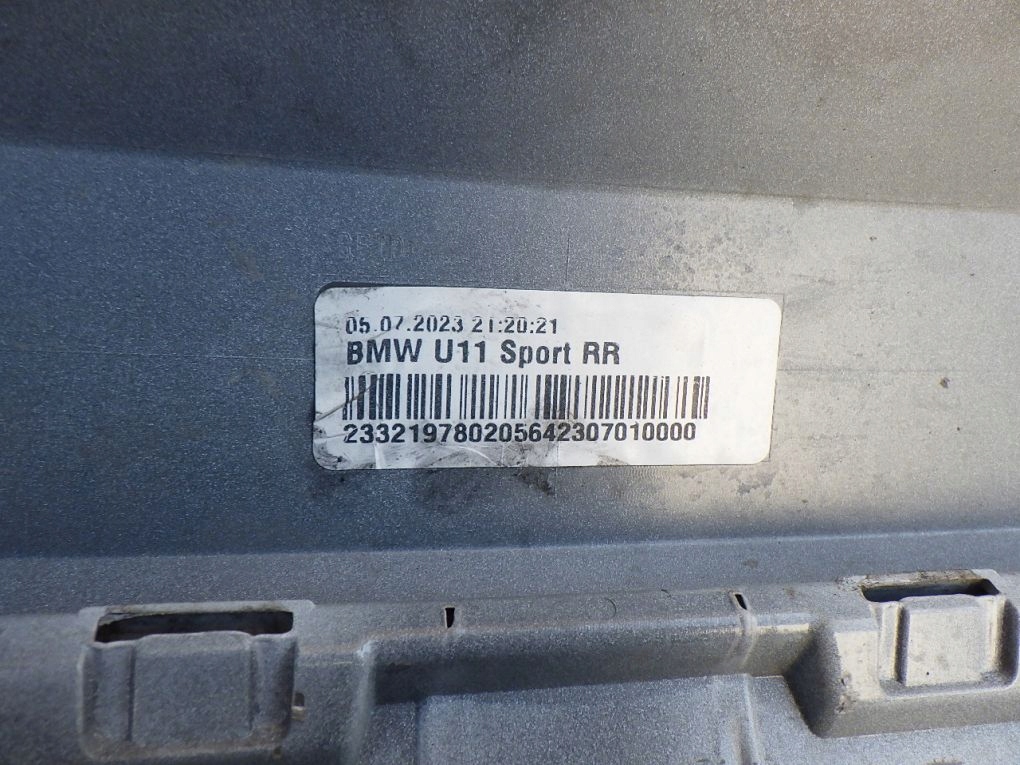 BMW X1 U11 M PAKIET 2022- bumper rear