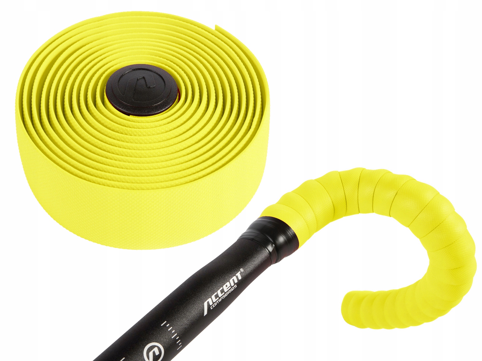 Owijka na kierownicę Accent AC-Tape Żółta Fluo