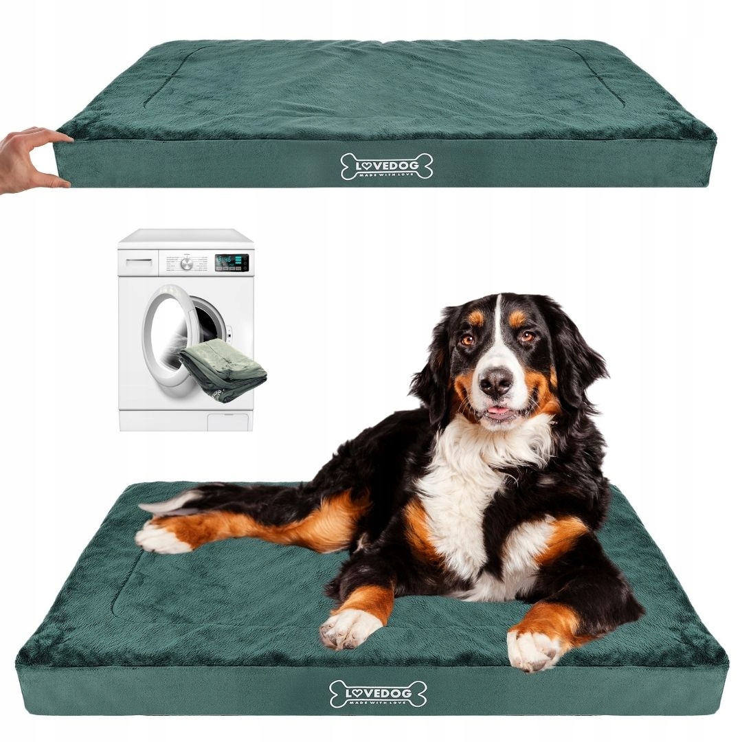 Levně Pelíšek Ortopedické Matrace pro psa XXL 120x90 Velké Potah Postel Mata