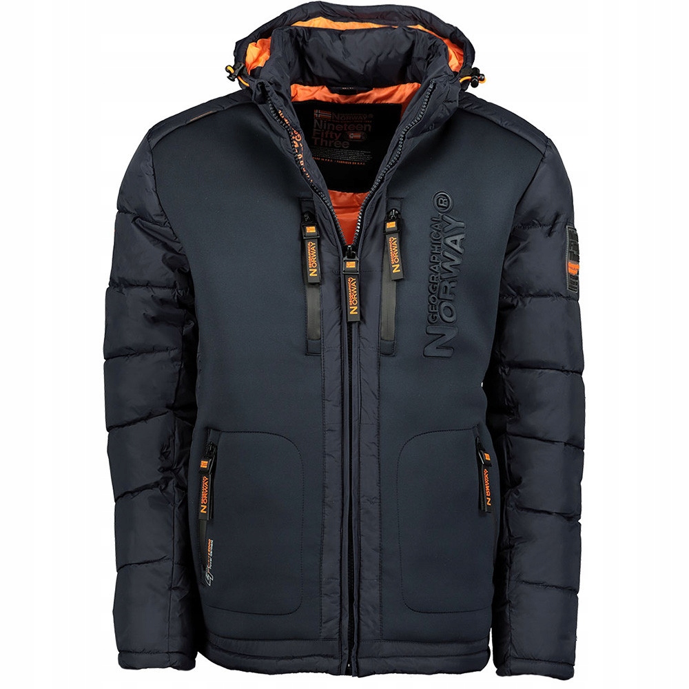 Geographical Norway bunda pánská Beachwood Men 068 5XL tmavě modrá