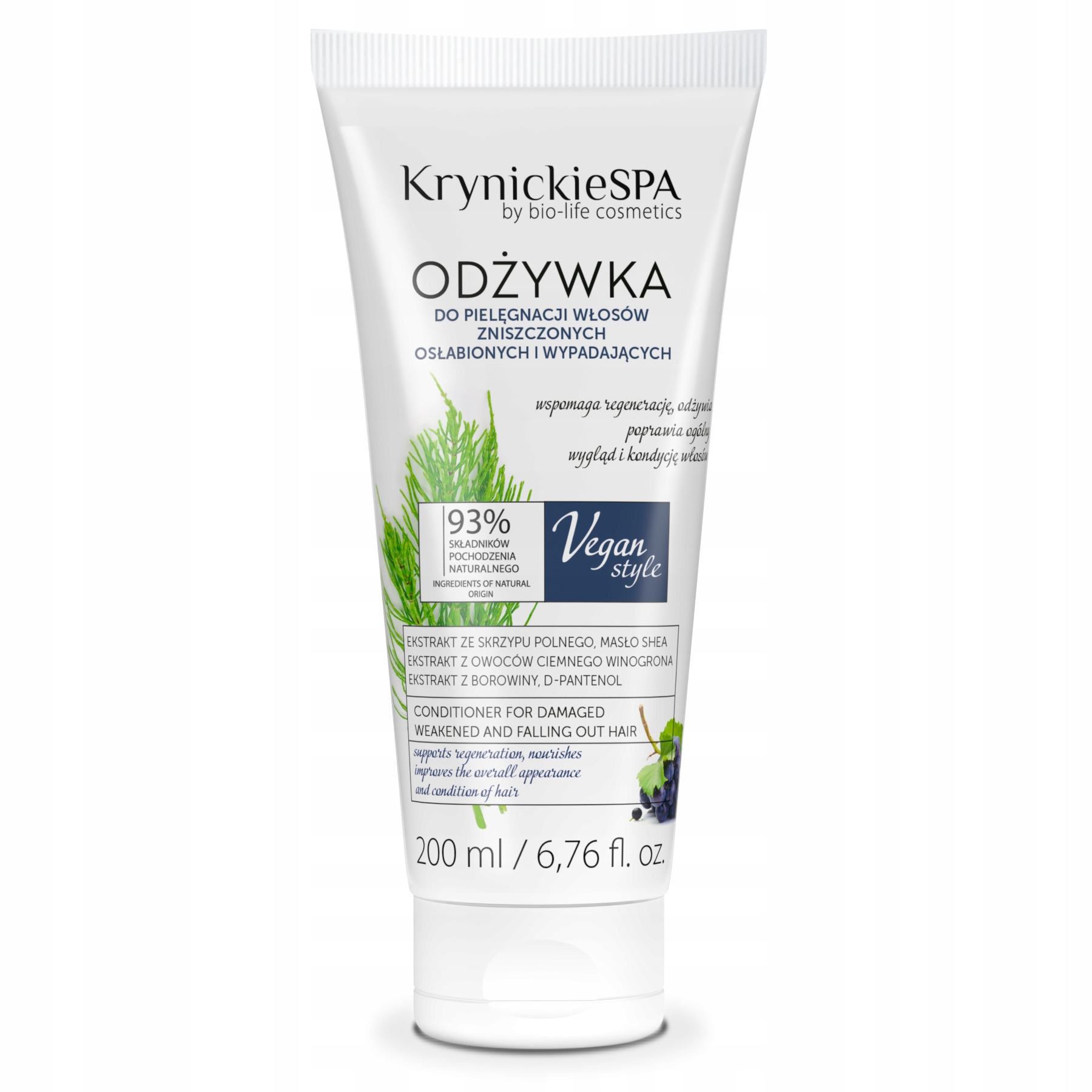 KRYNICKIE SPA Odżywka do włosów zniszczonych