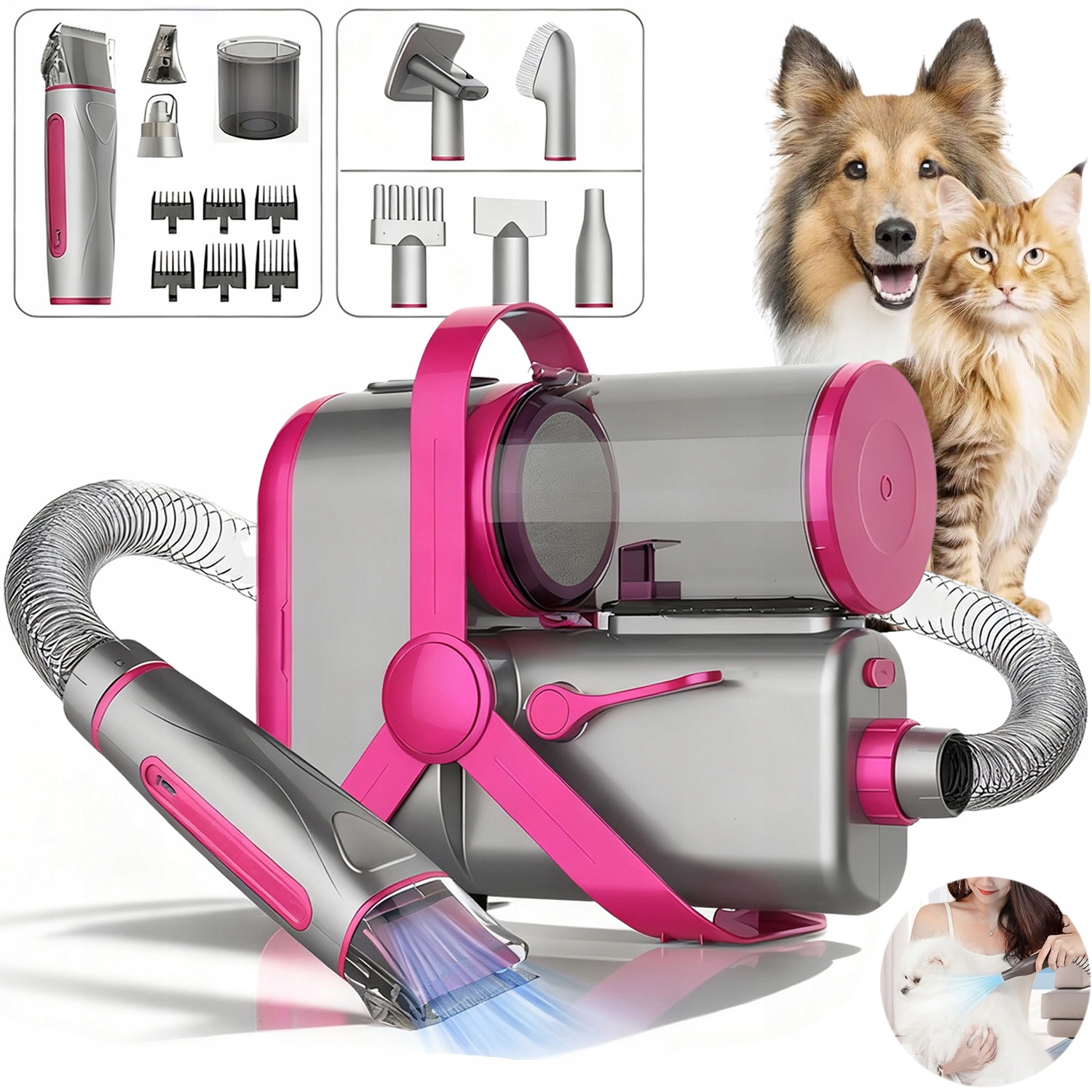 Profesionální stroj na stříhání psů a koček Kožešina Srst Péče