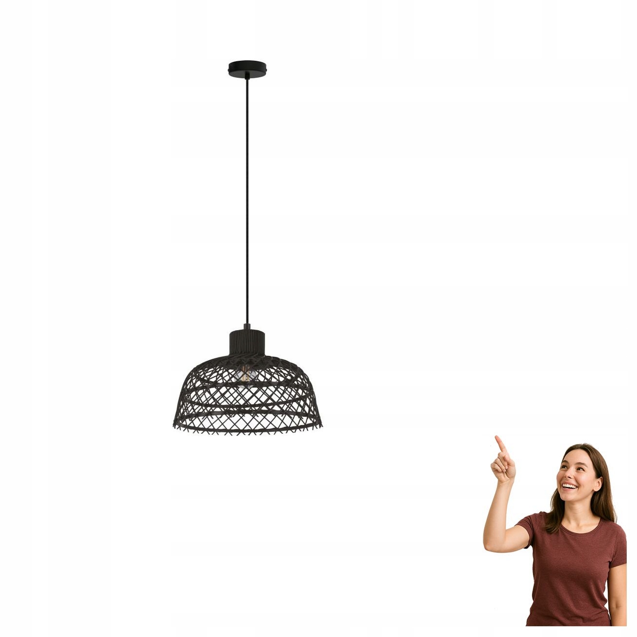 Závesná lampa Ausnby 43288 Eglo