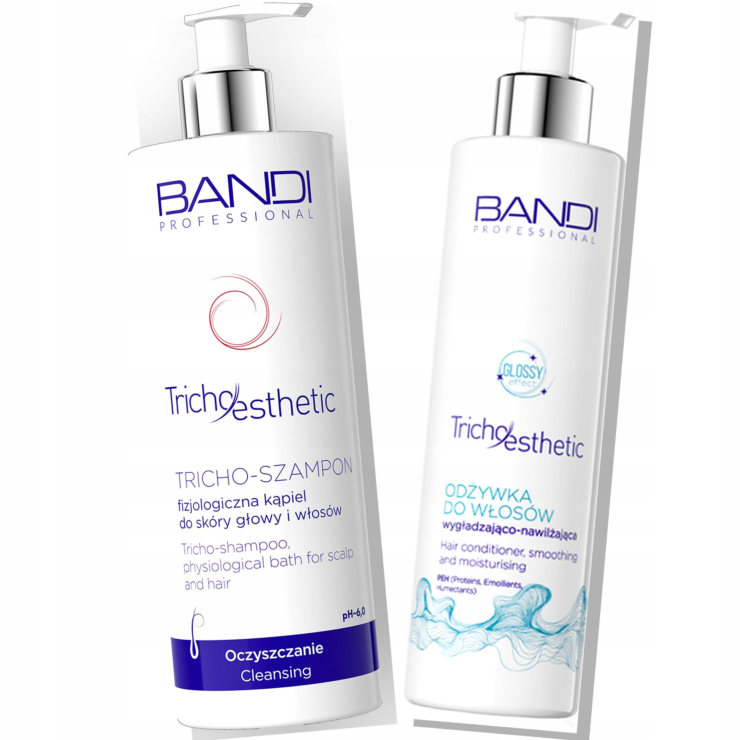 Szampon odżywka Bandi pielęgnacja skóry głowy, nawilżenie